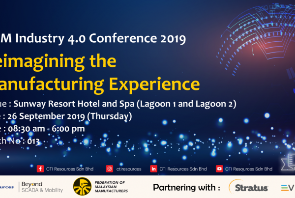 CTI Resources FMM Industry 4.0 Conference: Reimagining the Manufacturing Experience