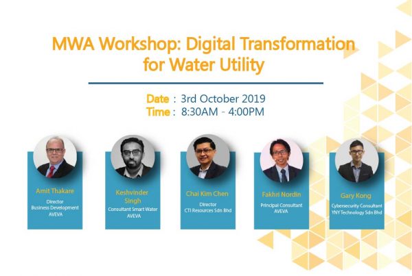 MIWC 2019 CTI Workshop Digital Transformation in water Industry
